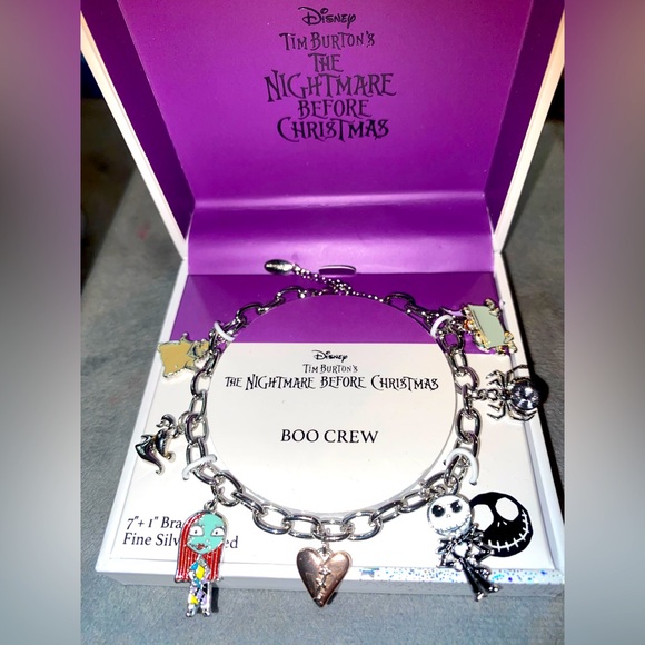 BNIB Disneys’s Nightmare Before Christmas Charm Bracelet - Picture 1 of 4